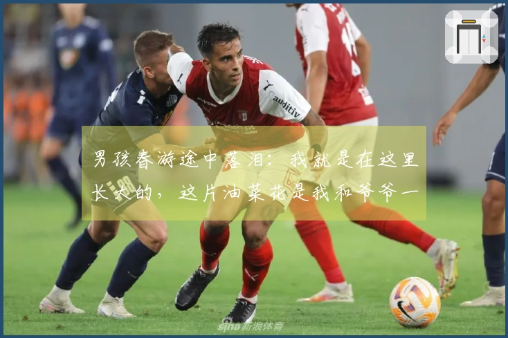 男孩春游途中落泪：我就是在这里长大的，这片油菜花是我和爷爷一起种的